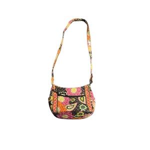 Vera Bradley retired print ziggy zinnia shoulder bag crossbody